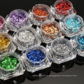 Women Lady Mixed Glitter Powder Gel Eyeshadow Eyes Pigment Loose Makeup 5 colors